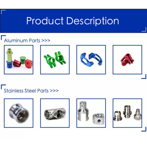 OEM Precision CNC Mechanical Parts Turning Stainless Steel Parts Anodizing Polishing