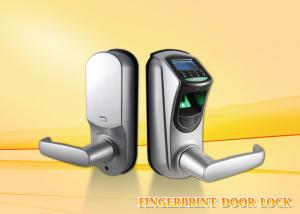 China Intelligent zinc alloy security  biometric fingerprint door lock for home with CE / FCC factory