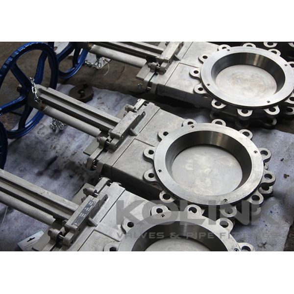 Flanged Knife Gate Valve with SS Deflection Cone 2-48 Inch
