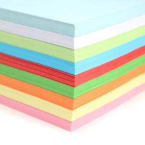 China Rectangular A4 Colored Board Paper With High Opacity factory