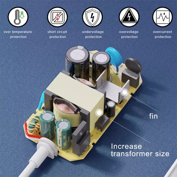 12V 1A 12W AC Power Adapter with UK Plug