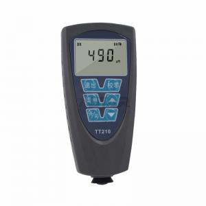 China Dual Function Digital Paint Thickness Gauge , TT210 Powder Coating Thickness Measuring Instrument factory