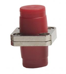 China High Precision of Mechanical Dimension FC optical Adapter Green or red Color factory