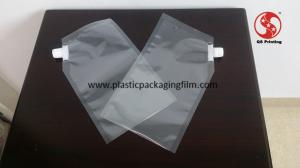 China Clear Resealable Plastic Bags With Spout On Side Customized Size And Printing on sale
