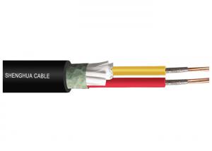 China Small Size 2 Core 4 Core Fire Resistant Cable , Fire Rated Electrical Cable factory