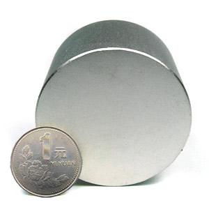 China Neodymium Cylinder Magnet on sale
