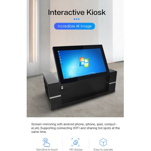 43 inch 450 cd/m2 Brightness Smart Touch Screen Table TFT LCD Interactive Multi Touch Screen Table
