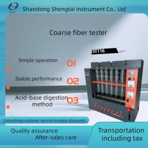 China Crude Fiber Tester Acid Alkali Digestion Method Is Applicable In Grains feeds factory