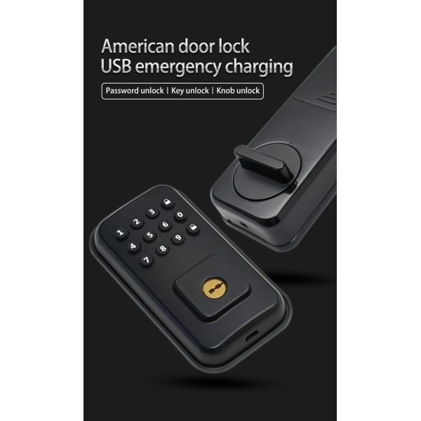 Biometric Smart Security Magnetic Electric Lock Fingerprint Smart Door Lock