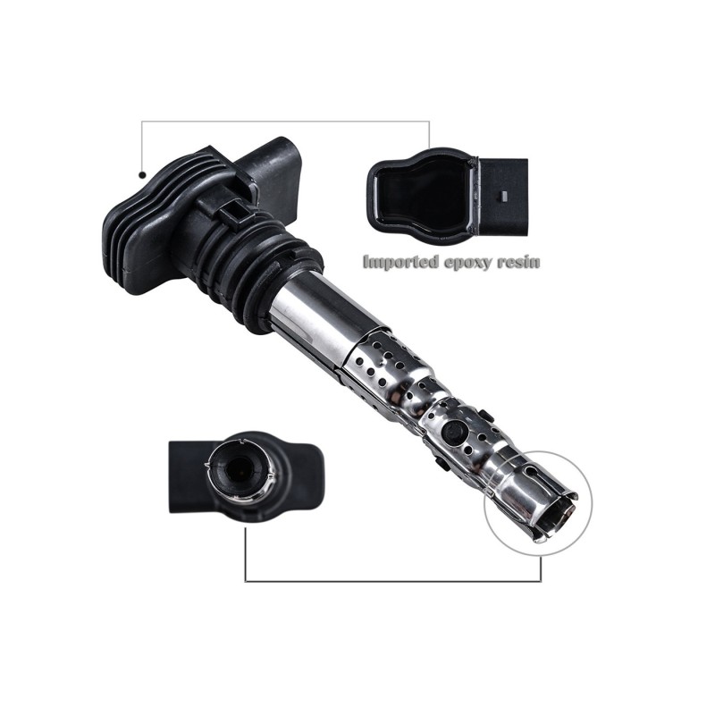 Auto Generator Engine Denso Ignition Coil For VW Jetta Golf Passat Beetle 06A905115