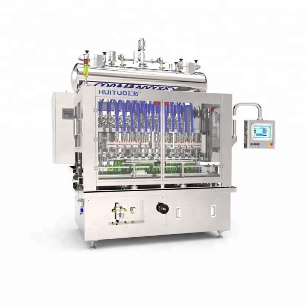 Cosmetics Linear Piston Bottle Filling Machine