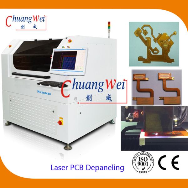 FPC Laser Depaneling Machine with 0.02mm Cutting Precision and 10W US Laser