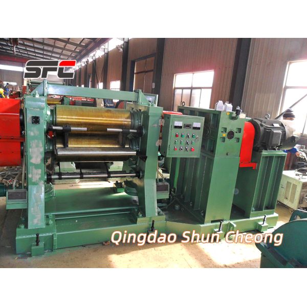 High Precision Two Roller Rubber Calender Line Customized