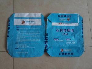 China Plastic BOPP Woven Bags Cement Tile Adhesive 20kg 25kg For Building Material factory