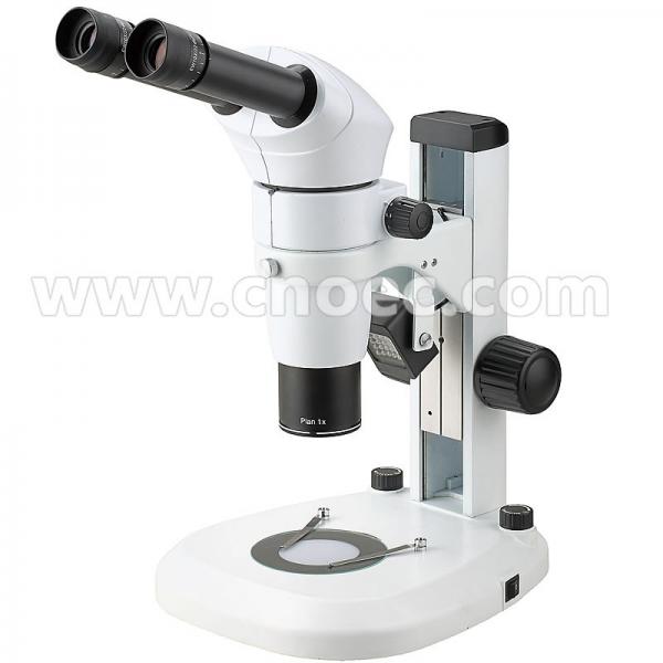 China Binocular LED Stereo Optical Microscope 80x With Fine Focusing Unit A23.1001 factory