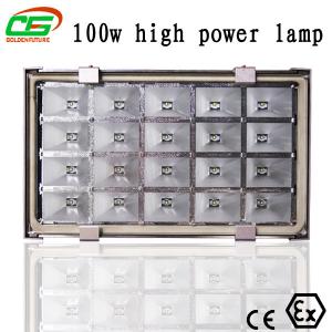 China 100w Gas Station Led Canopy Light , 10000 Lux Led Industrial Lighting Fixture factory