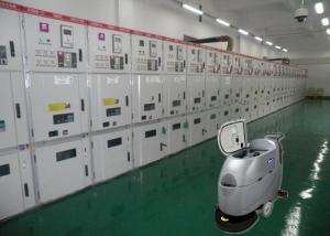 China Compact Floor Scrubber Dryer Machine Pushing Behind For Electric Company factory