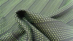 China Stretch Polyester Bird Eyes Mesh Knitted Bonded Garment Fabric 260G Windproof factory