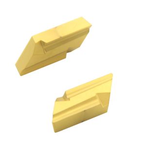 China PVD Coated Parting And Grooving Inserts For Cutting Off Metal factory