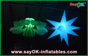 China Giant Flower Wedding Inflatable Lighting Decoration Light Ball Inflatable Balloon on sale
