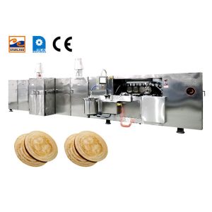 China Stainless Steel Automatic Wafer Production Line Obleas Making Machine With CE on sale