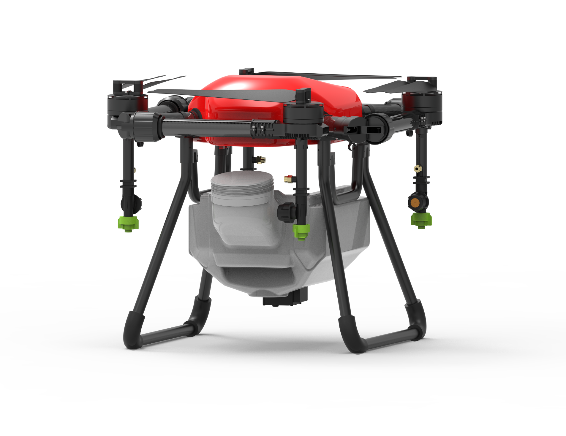 High-performance transmission / Built-in ultra-large storage space and distribution installation module / Advanced remote control