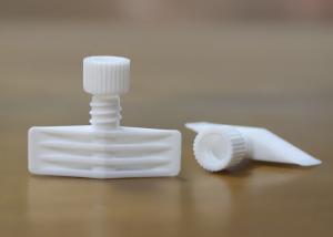 China HDPE Twist Spout Cap All In One Out Diameter 5.4mm / Plastic Bottle Spout Cap factory