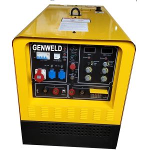 China 400A Diesel Welder Generator , Engine Driven Welding Machine With Dual Operator Capabilities factory