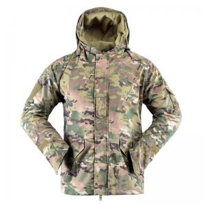 China Woven Fabric Military Winter Coat Camouflage G8 Camo Windbreaker Jacket factory