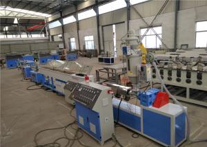 Fully Automatic HDPE PP PPR PE Pipe Extrusion Line With 1 Year Warranty