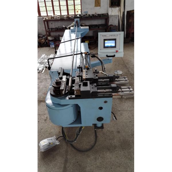 75mm 76mm CNC Hydraulic Pipe Bending Machine Automatic Small Square Round Hydraulic Tube Bender