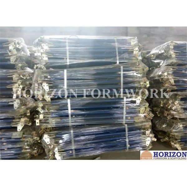 Push Pull Brace Wall Formwork Systems , Powder Coated Wall Shuttering System