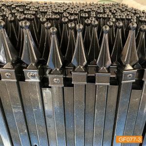 China Black Welded 1.5*2.0m Decorative Aluminium Fencing Powder Coated on sale