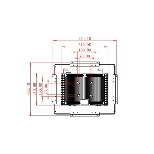 19-Inch Linux Screen for Transportation Systems and Access Control Panels