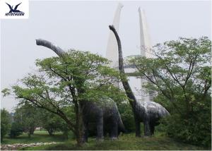 Amusement Facility Animatronic Life Size Garden Animals Moving Dinosaur Models