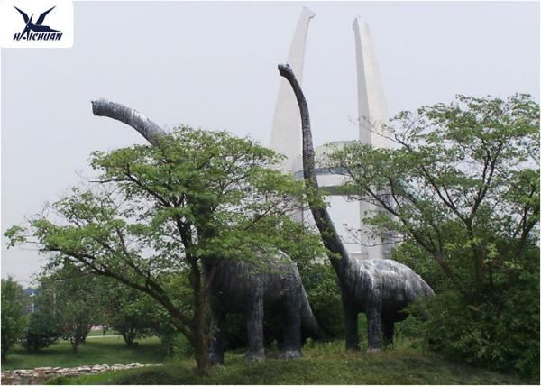China Amusement Facility Animatronic Life Size Garden Animals Moving Dinosaur Models factory