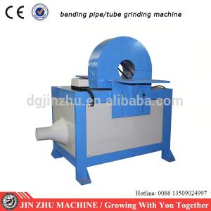 China bending pipe hairline finishing machine for grinding tubes with angle on sale