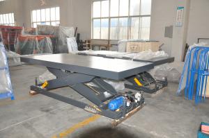 China Cargo Lift Table with 3 Metric Ton Loading Capacity With Well Mancraft factory