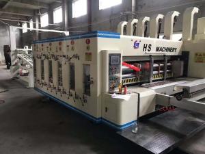 China Folding Printer Slotter Die Cutter Machine 380V Rotary Die Cutter factory