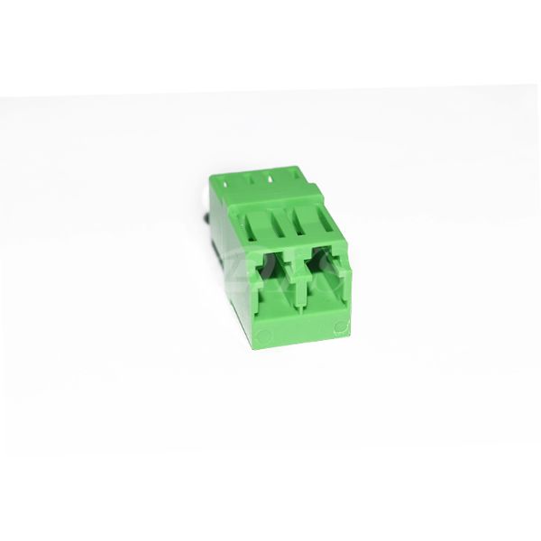 Optical fiber adapter LC APC duplex without flanged adapter LC adapter
