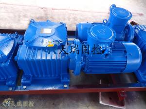 China 5.5kw mud agitator with worm and wheel gearbox.agitator with helical bevel gear box factory