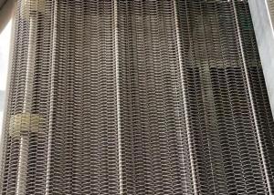 China Cut Edge Conveyor Belt Wire Mesh Corrosion Resistance / Wear Resistance on sale