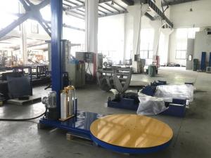 China JL2100-C Automatic Pallet Stretch Wrapper , Stretch Film Pallet Packaging Machine on sale
