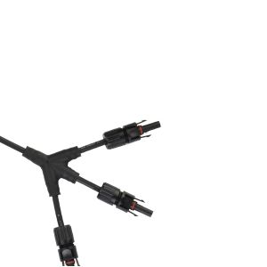 3 To 1 MC4 Connector Multi Branch Quick Assembling for Power Station
