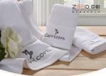 Solid Color Large Bath Towels Hotel Collection For Women / Men Easy Wash