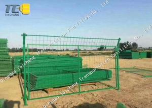China Cold Galvanized Iron Barbed Wire Mesh Chain Link Fence For Railway / Highway factory