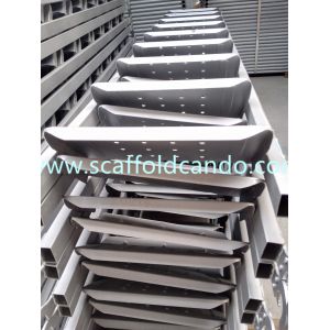 China Good loading capacity galvanized scaffolding stair case 420*1829*1725*2515mm 8 steps ladder for scaffolding frame system factory