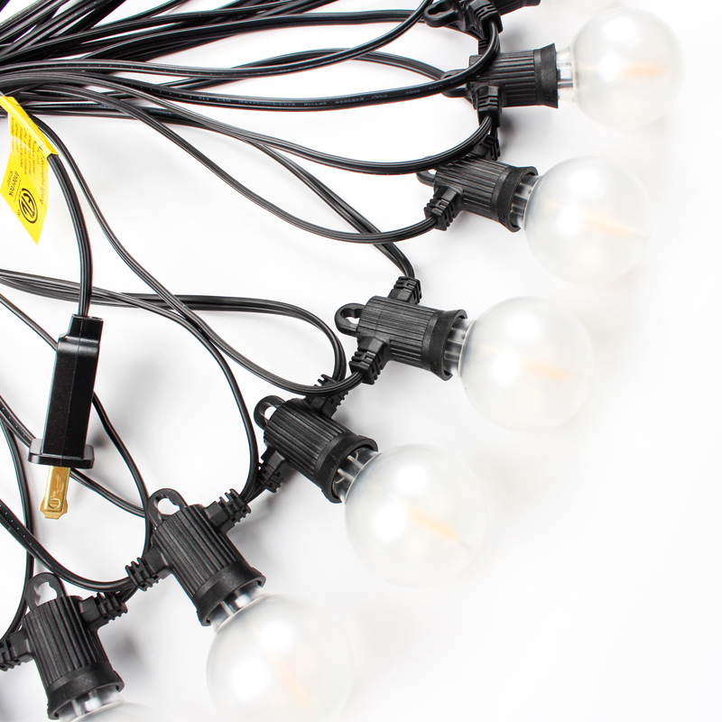 Shatterproof Opal G40 Globe Bulb String Light For Decoration