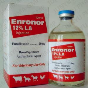China Enrofloxacin Injection for Calves, cattle, sheep and goats and Swine factory