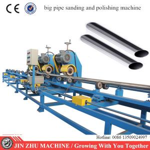 China 4KW*3 Automatic Metal Polishing Machine For Large Diameter Round Tube factory